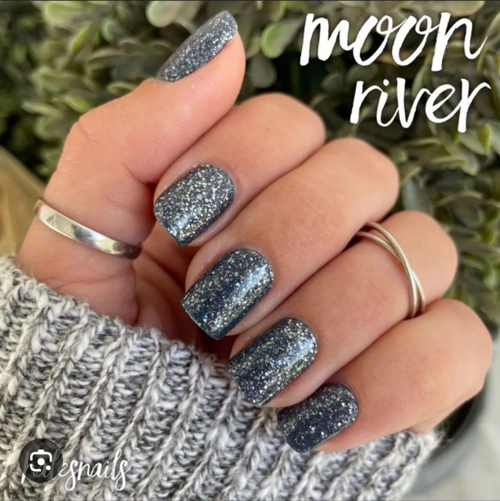 Moon River- Color Street Glitter Nail Polish Strips
